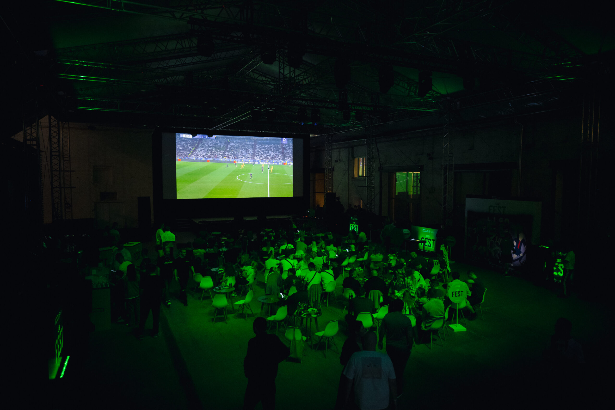 Liga Fest. Закрытый показ финала Лиги чемпионов